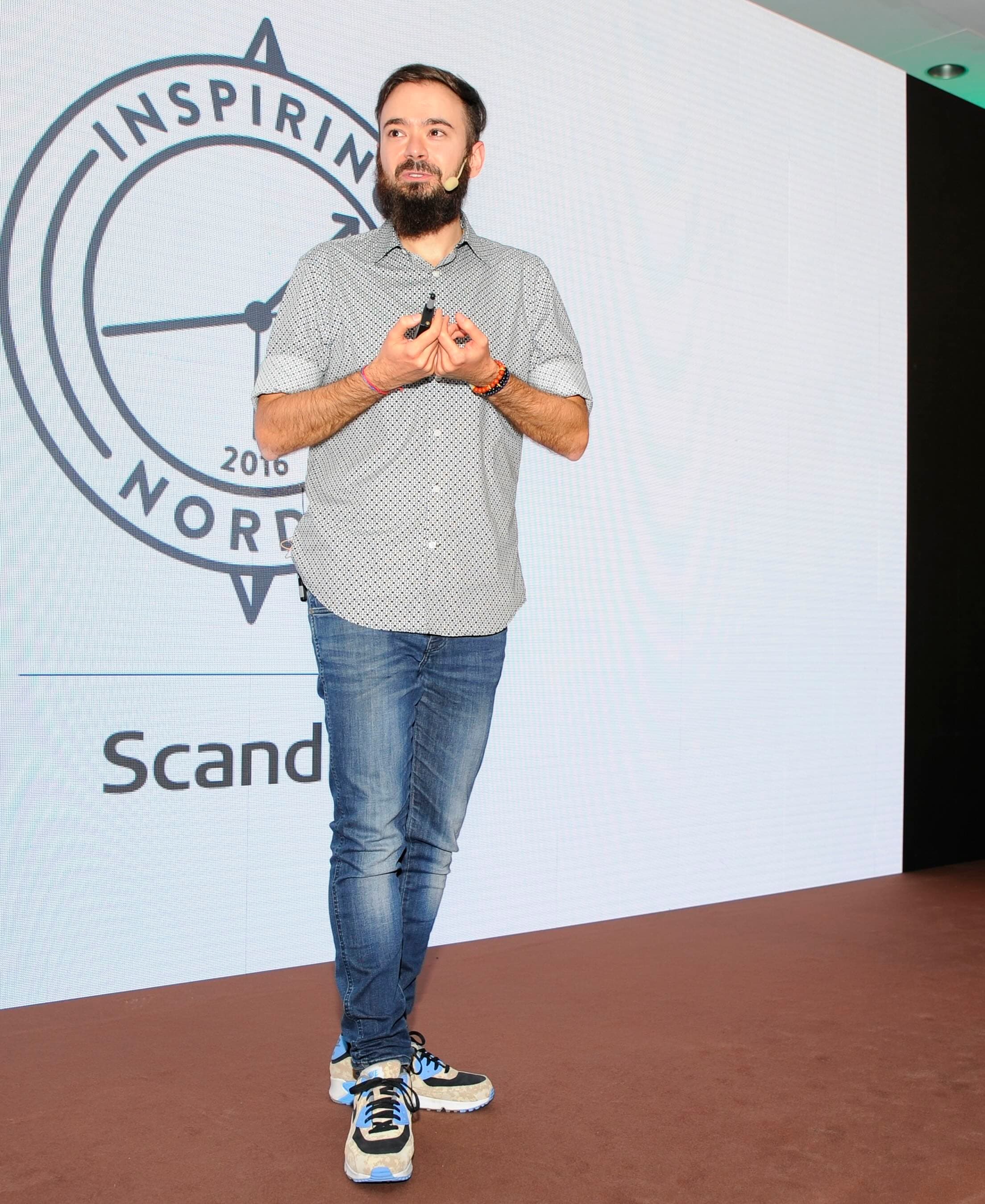 Speaking at Scandic in Stockholm 2016